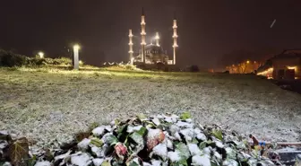 Edirne'de yüksek kesimler beyaza büründü