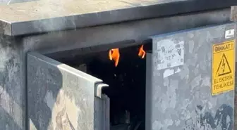 Elektrik panosundaki yangın korkuttu