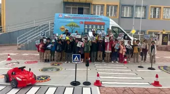 Gaziantep'te jandarmadan 126 öğrenciye trafik eğitimi