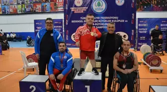 Halterde Bedensel Engelliler Ferdi Türkiye Şampiyonası, Ankara'da yapıldı