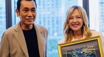 İtalya Başbakanı Meloni'ye manga sanatçısı Hara'dan sıra dışı hediye