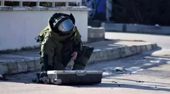 Karaman'da fünye ile patlatılan valiz boş çıktı