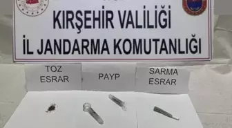 Kırşehir'de uyuşturucu operasyonunda 4 zanlı yakalandı