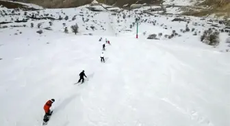 Kop Kayak Merkezi'nde kayak sezonu yarın başlıyor