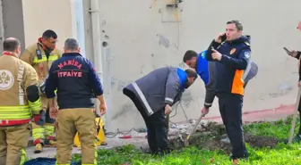 Kullanılmayan binada doğal gaz kaçağı