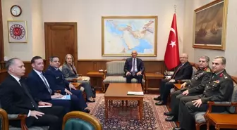 Milli Savunma Bakanı Güler, ABD'nin Ankara Büyükelçisi Barrack'ı kabul etti