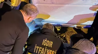 Otomobil şarampole devrildi: 2 yaralı