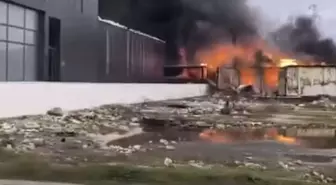 ŞİLE'DE İŞÇİ KONTEYNERİNDE YANGIN: 1 ÖLÜ