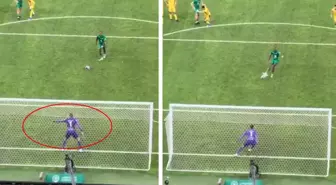 'Soluma at' diyen kaleciye hayatının şokunu yaşattı