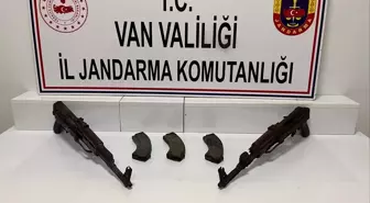 Van'da 2 uzun namlulu silah ele geçirildi