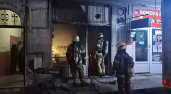 Bursa'da çay ocağında yangın