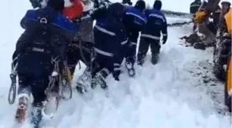 Ekipler enerji için seferber oldu: Ekipler direkleri sırtında taşıdı