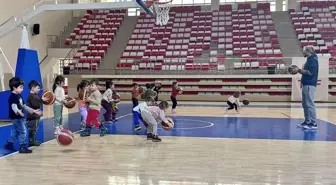 Eskişehirli miniklerin spor keyfi