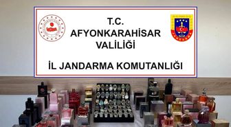 Jandarma kaçak parfüm ve kol saati ele geçirdi
