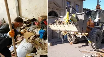 Mahalleliyi canından bezdiren evden 168 ton çöp çıktı