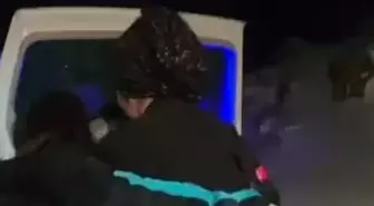 Malatya'da doğum yapan anne ile bebeğe 5 saatlik çalışmayla ulaşıldı