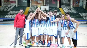 Muğla'da U14 basketbol nefes kesti
