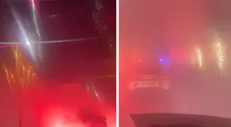 Ortalık yangın yerine döndü! Fenerbahçe'ye Alanya'da coşkulu karşılama