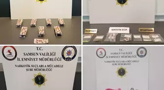 Samsun'da uyuşturucu operasyonlarında 6 zanlı yakalandı