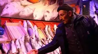 Soğuk havalar, balık tezgahlarını da vurdu