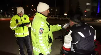 Sultandere'de asayiş ve trafik denetimi yapıldı