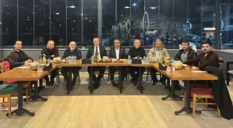 Taşova Belediye Başkanı Özalp, basın mensuplarıyla bir araya geldi