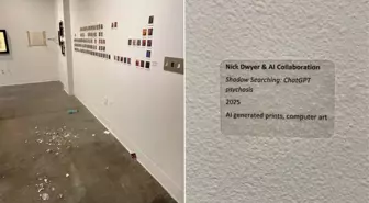 ABD'de ilginç protesto: Yapay zeka eserini yedi, tutuklandı