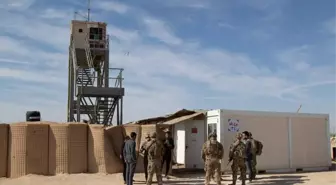 Irak Savunma Bakanlığı, Ayn el-Esad Hava Üssü'nden çekilen uluslararası koalisyon güçlerinin yerine ordunun üssü devraldığını açıkladı