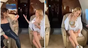 Ekrem İmamoğlu'nun özel jetinde çekilmiş fotoğraflar! Rabia Karaca'nın telefonundan çıkan fotoğraf ve videolar!