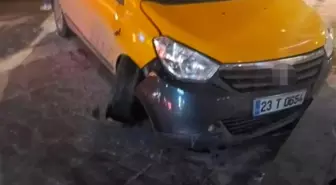 Elazığ'da alkollü şahıs çaldığı araçla kaza yaptı