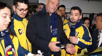 Fenerbahçe Başkanı Saran, Alanya'da kütüphane açılışına katıldı