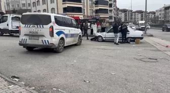 Kaza sonrası savrulan otomobil 4 yaşındaki çocuğa çarptı