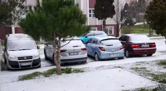 Keşan'da kar yağışı