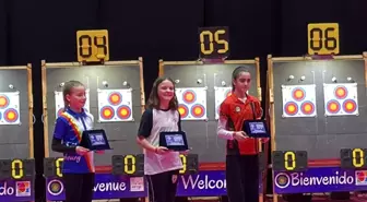 Manavgatlı Ada Şahin, okçulukta dünya 3.'sü oldu