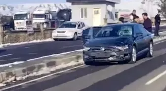 Metrelerce havaya fırlayan yaya hayatını kaybetti, kaza anı kameraya yansıdı