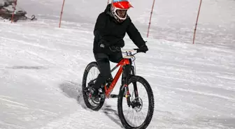 Snowbike Türkiye Şampiyonası sona erdi