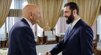 Suriye Cumhurbaşkanı Şara, ABD Temsilcisi Barack'la görüşmesinde 'Suriye'nin birliğine' vurgu yaptı