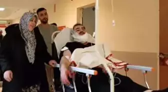 Tartıştığı kuzenini falçata ile yüzünden yaraladı