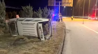 Tırla çarpışan otomobil sürücüsü ağır yaralandı