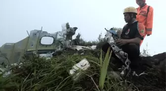 Albüm: Endonezya'nın Güney Sulawesi Eyaletindeki Uçak Kazasında 1 Kişinin Cansız Bedenine Ulaşıldı