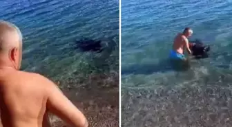 Antalya'da balık tutan vatandaşların oltasına ceset takıldı