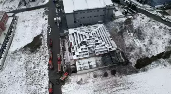 Arnavutköy'de plastik fabrikasında yangın