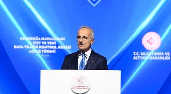 Bakan Uraloğlu, Esenboğa Havalimanı'nın 3'üncü pisti ve yeni kulesinin açılış töreninde konuştu Açıklaması