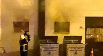 Belen'de okulda yaşanan yangın büyümeden söndürüldü