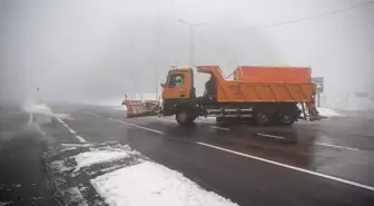Bolu Dağı'nda sis etkili oldu