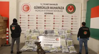 Kapıkule'de tırda 144 kilo 732 gram uyuşturucu ele geçirildi