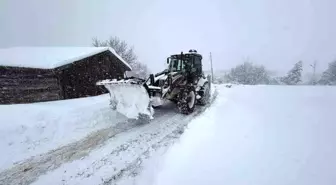 Karabük'te 30 köy yolu ulaşıma açıldı