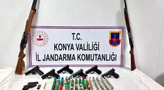 Konya'da silah operasyonu: 2 tutuklama