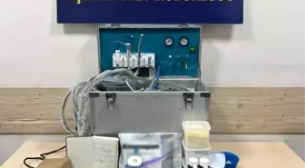 Muş'ta evini kliniğe dönüştüren sahte dişçi yakalandı