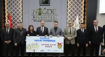 Niğde'de 'Fikrini Paylaş, Şehrine Değer Kat Yarışması'nın ödül töreni yapıldı